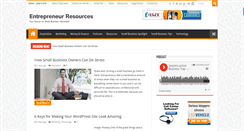 Desktop Screenshot of entrepreneur-resources.net